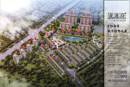 市中区湖西景苑B区复式4室3厅2卫174平米